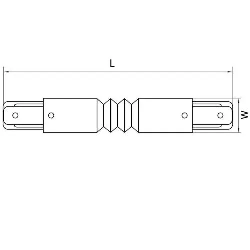 Коннектор гибкий Lightstar Barra 502157  фото 2