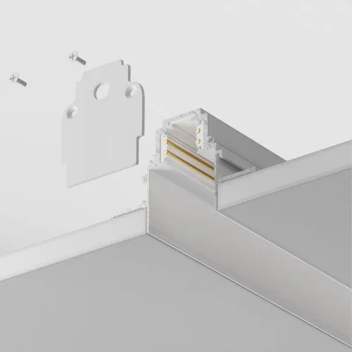 Шинопровод магнитный однофазный Maytoni Busbar trunkings Gravity TRX010-421W  фото 4