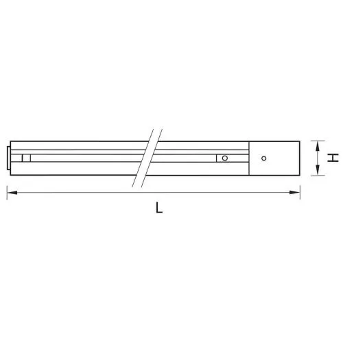 Шинопровод встраиваемый однофазный Lightstar Barra 501038  фото 2