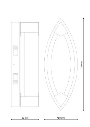 Настенный светильник Lucia Tucci Modena W172.1 Small LED320  фото 3