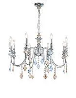 Подвесная люстра Lucia Tucci Maya 4450.8 Chrome 