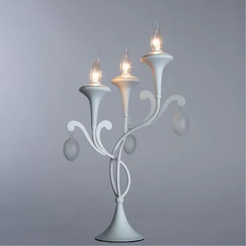 Настольная лампа Arte Lamp Montmartre A3239LT-3WH  фото 2