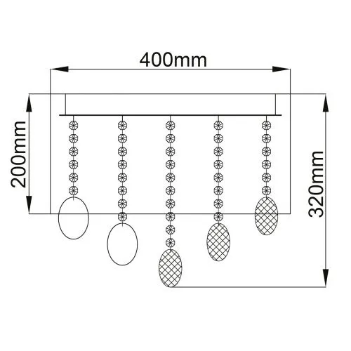 Потолочная люстра MW-Light Жаклин 465011305  фото 8