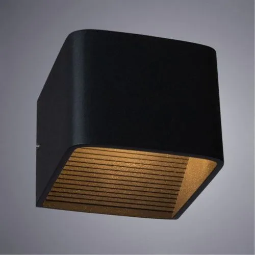 Настенный светодиодный светильник Arte Lamp Scatola A1423AP-1BK  фото 2