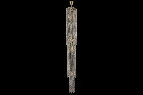 Подвесная хрустальная люстра Arti Lampadari Stella E 1.3.20.105 G  фото 3