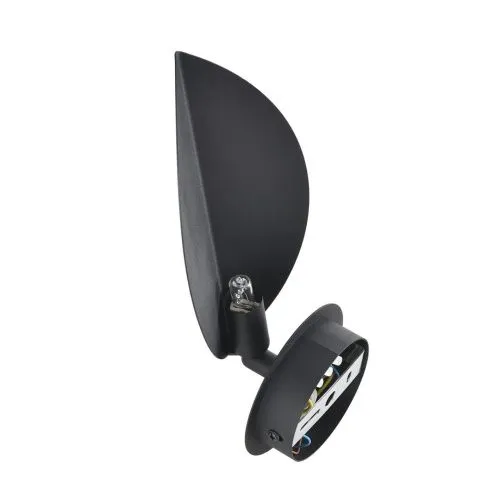 Бра LUMION  8395/1W LEAF металл; силикон/черный  фото 3