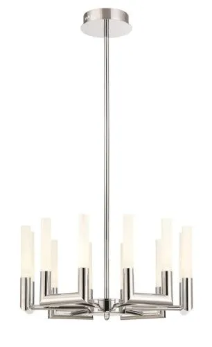 Подвесная светодиодная люстра Lucia Tucci Flop 3390.12 Chrome 