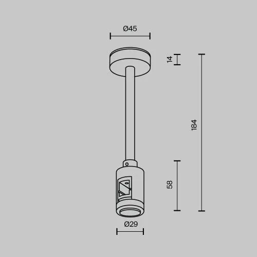 Комплектующие для трековой системы Technical TRA156С-SL1-B  фото 2