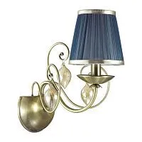 Бра ODEON LIGHT  3921/1W NIAGARA текстиль/синий 