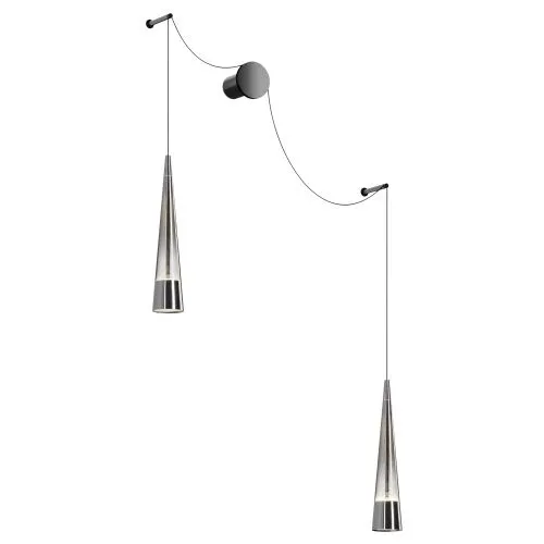Подвесной светодиодный светильник Maytoni Sintesi P090WL-L24CH3K  фото 9